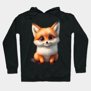 Super Cute Adorable, Baby Fox Hoodie